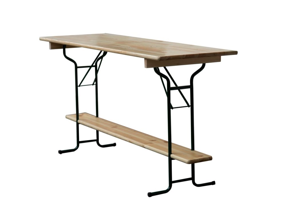 Klappbarer Stehtisch – Länge 220 cm